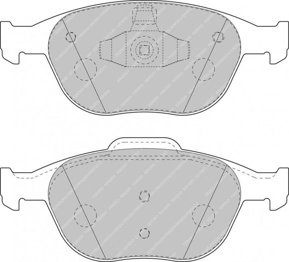 Ferodo Brake Pad Set FCP1568H DS2500