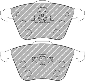 Ferodo Brake Pad Set FCP1706H DS2500 - 0
