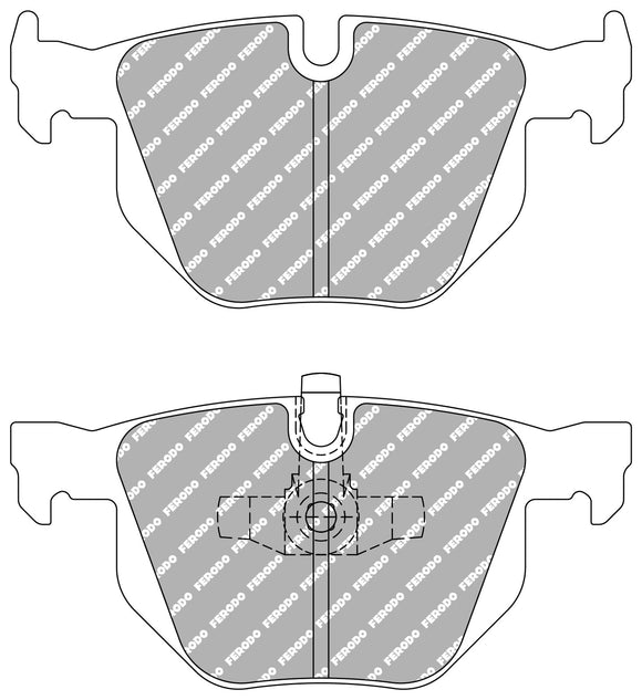 Ferodo Brake Pad Set FCP1862H DS2500