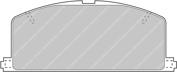 Ferodo Brake Pad Set FCP308R DS3000