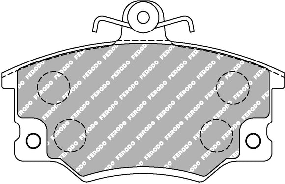 Ferodo Brake Pad Set FCP370Z DSUNO