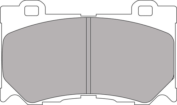 Ferodo Brake Pad Set FCP4172H DS2500