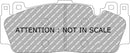 Ferodo Brake Pad Set FCP4712W DS1.11-2