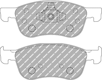 Ferodo Brake Pad Set FCP4816H DS2500 - 0