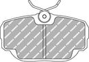 Ferodo Brake Pad Set FCP660R DS3000-2