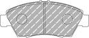 Ferodo Brake Pad Set FCP776R DS3000-2