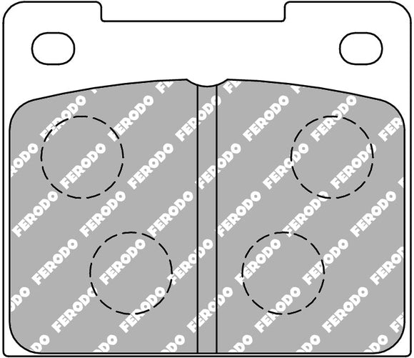 Ferodo Brake Pad Set FCP809H DS2500