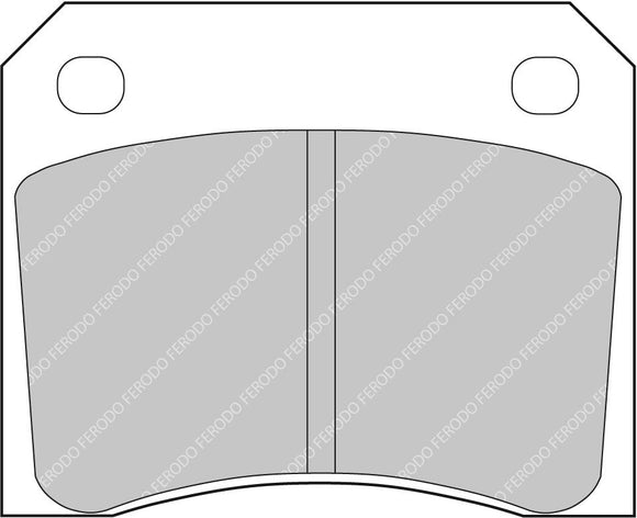 Ferodo Brake Pad Set FCP815H DS2500
