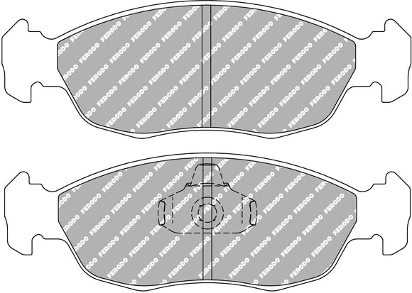 Ferodo Brake Pad Set FCP876H DS2500