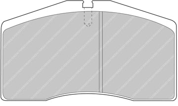 Ferodo Brake Pad Set FCP891H DS2500 - 0