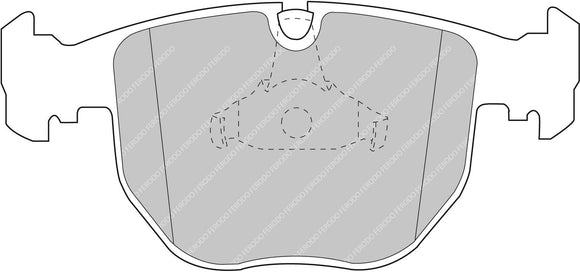 Ferodo Brake Pad Set FCP997H DS2500