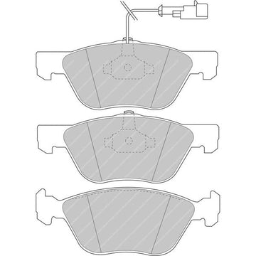 Ferodo Brake Pad Set FDS1052 DS Performance - 0
