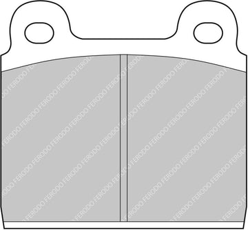 Ferodo Brake Pad Set FDS11 DS Performance - 0