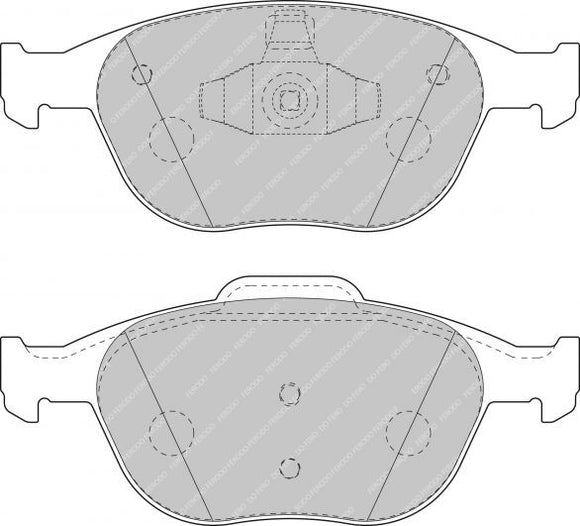Ferodo Brake Pad Set FDS1568 DS Performance