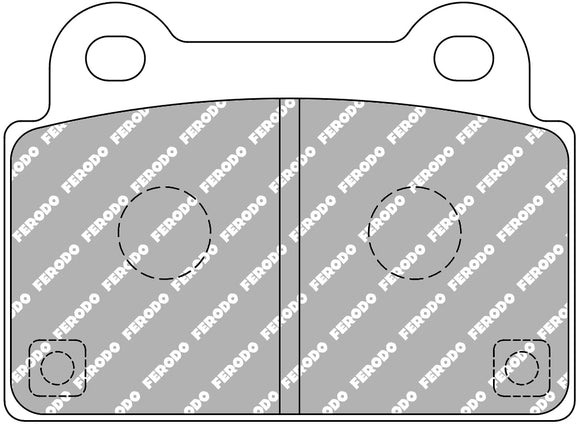 Ferodo Brake Pad Set FDS4168 DS Performance