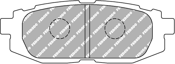 Ferodo Brake Pad Set FDS4187 DS Performance