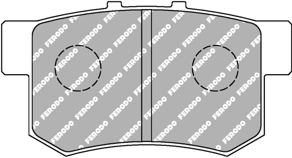 Ferodo Brake Pad Set FDS956 DS Performance