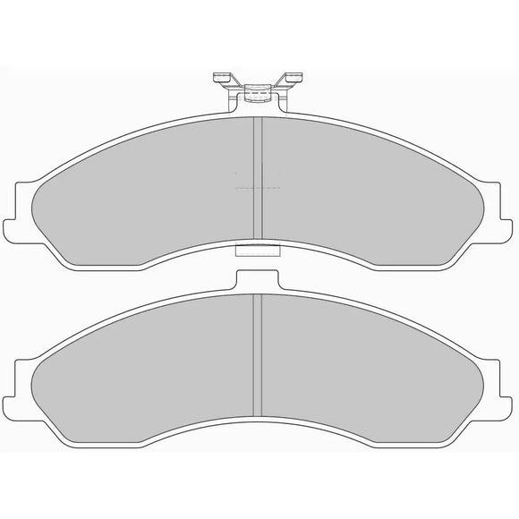 Ferodo Brake Pad Set FDSE6001 DS Performance