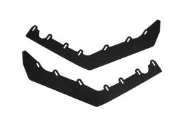 FLOW Designs  VA WRX & STI Front Lip Splitter Extensions (Pair) - MODE Auto Concepts