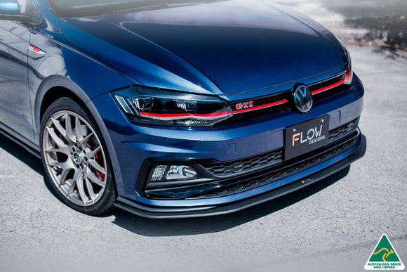 FLOW Designs  AW Polo GTI Front Lip Splitter - MODE Auto Concepts