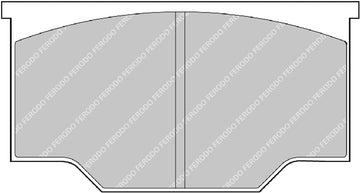 Ferodo Brake Pad Set FRP101R DS3000 - 0