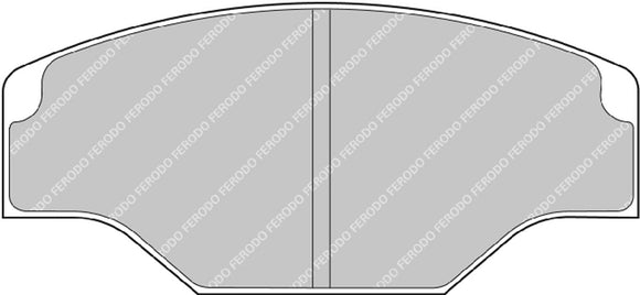Ferodo Brake Pad Set FRP201W DS1.11