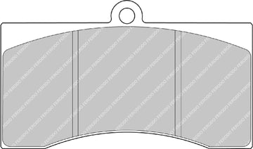 Ferodo Brake Pad Set FRP217W DS1.11 - 0