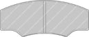 Ferodo Brake Pad Set FRP218C 4003-2