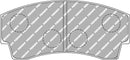 Ferodo Brake Pad Set FRP219R DS3000-2