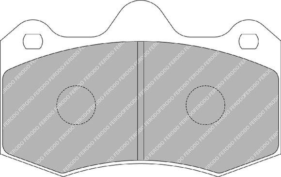 Ferodo Brake Pad Set FRP3083W DS1.11