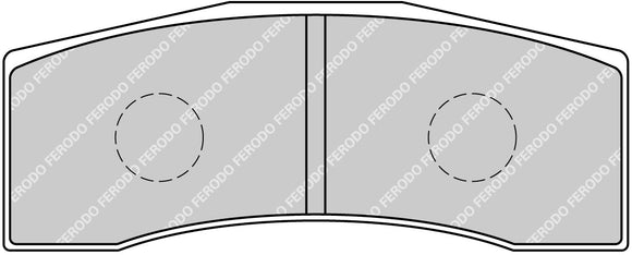 Ferodo Brake Pad Set FRP3102W DS1.11