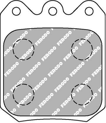 Ferodo Brake Pad Set FRP3104R DS3000 - 0