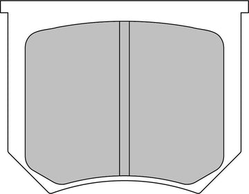 Ferodo Brake Pad Set FRP5002R DS3000 - 0
