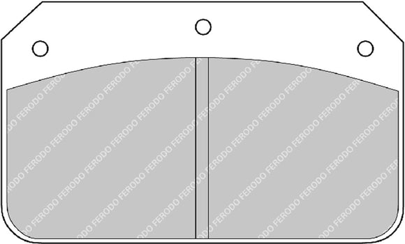Ferodo Brake Pad Set FRP502H DS2500