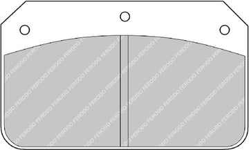 Ferodo Brake Pad Set FRP502R DS3000 - 0