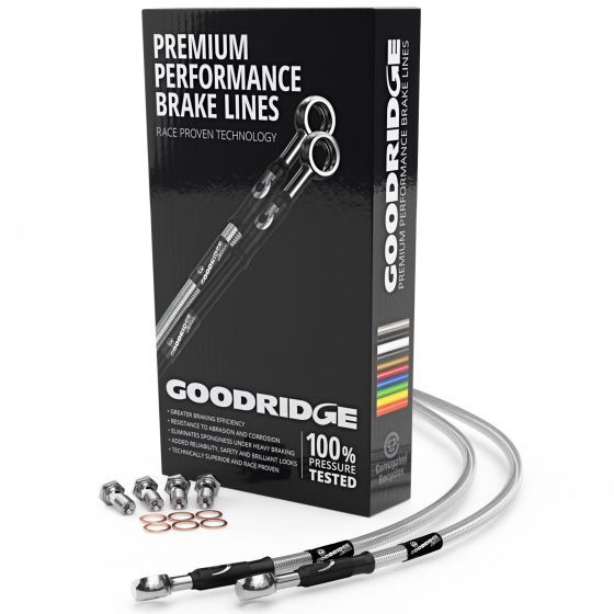 Goodridge Braided Brake Line Kit – BMW M2 F87 2016-2021 (front and rear)