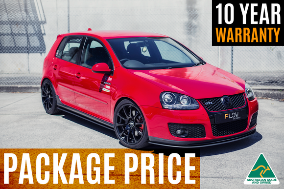 FLOW Designs  MK5 Golf GTI Full Lip Splitter Set - MODE Auto Concepts