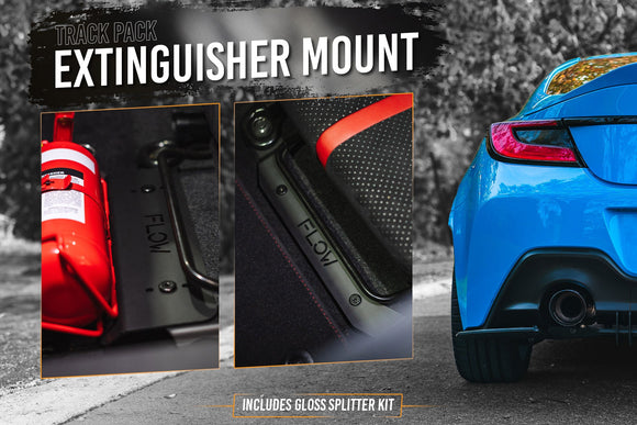 FLOW Designs  ZN8 GR86 Full Lip Splitter Set (GLOSS BLACK) - MODE Auto Concepts