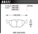 Hawk Brake Pad Set HB227U.630 DTC-70-2