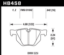 Hawk Brake Pad Set HB458Z.642 Performance Ceramic-2