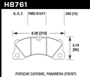 Hawk Brake Pad Set HB761Z.593 Performance Ceramic-2
