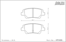 Hyundai i20 N REAR Endless Brake Pad Set HP988 MX72-2