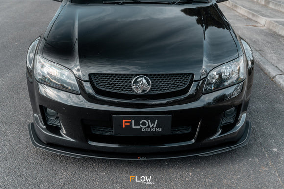 FLOW Designs  VE Commodore S1 Sedan Front Lip Splitter - MODE Auto Concepts