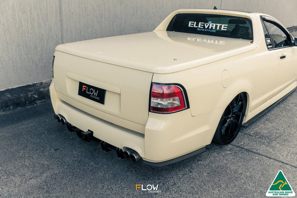 FLOW Designs  VE Commodore Ute Flow-Lock Rear Diffuser - MODE Auto Concepts