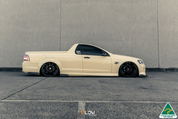 FLOW Designs  VE Commodore Ute Side Skirt Splitter Winglets (Pair) - MODE Auto Concepts