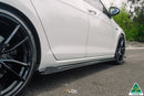 FLOW Designs  MK7.5 Golf R Wagon Side Skirt Splitters (Pair) - MODE Auto Concepts