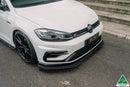 FLOW Designs  MK7.5 Golf R Wagon Front Lip Splitter Extensions (Pair) - MODE Auto Concepts
