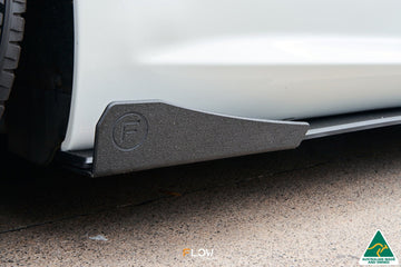 FLOW Designs  Scirocco R FL V3 Side Skirt Splitter Winglets (Pair) - MODE Auto Concepts