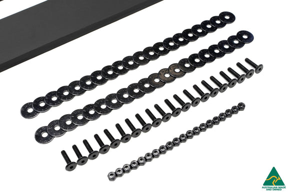 FLOW Designs  Lancer Evolution X Side Skirt Extension Splitters (Pair) - MODE Auto Concepts