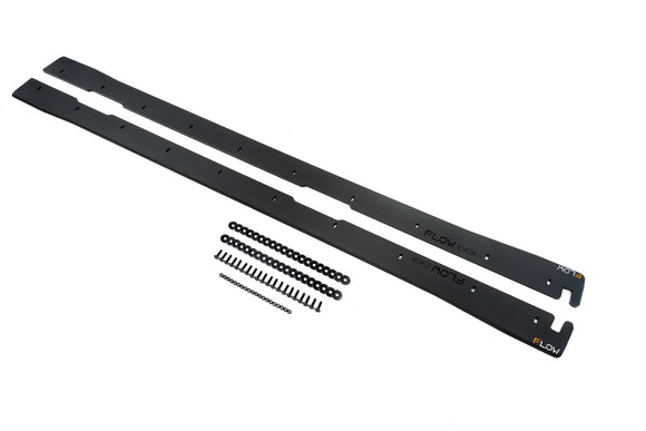 FLOW Designs  Lancer Evolution X Side Skirt Extension Splitters (Pair) - MODE Auto Concepts